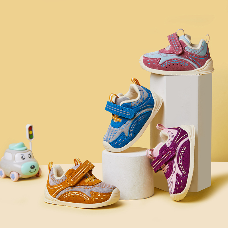 学步更自如，婴幼童机能学步鞋4-6码